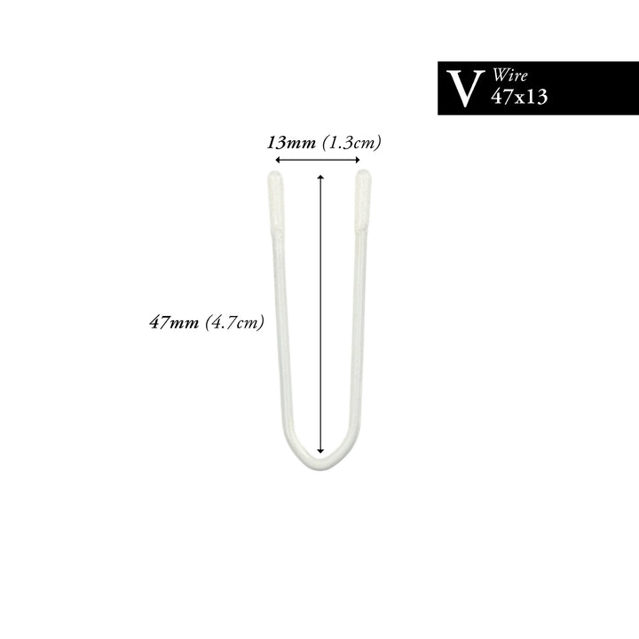47MM x 13MM NYLON-COATED V-WIRE