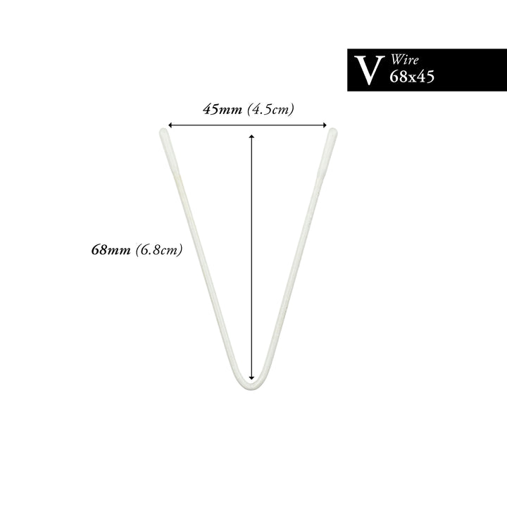 68MM x 45MM NYLON-COATED V-WIRE
