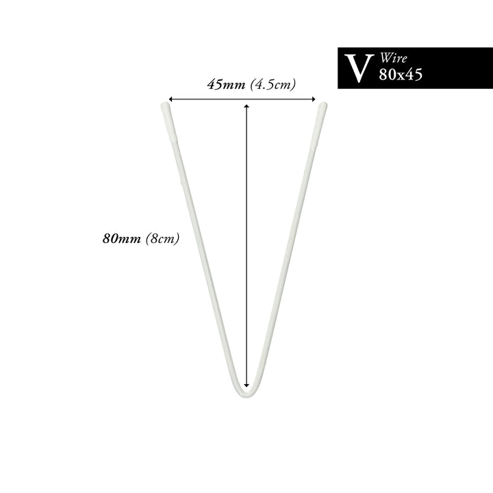 80MM x 45MM NYLON-COATED V-WIRE