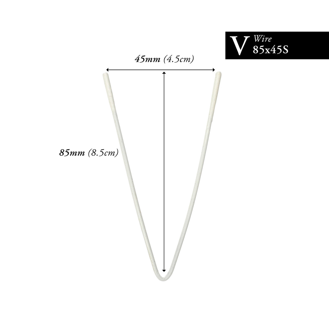 85MM x 45MM NYLON-COATED V-WIRE