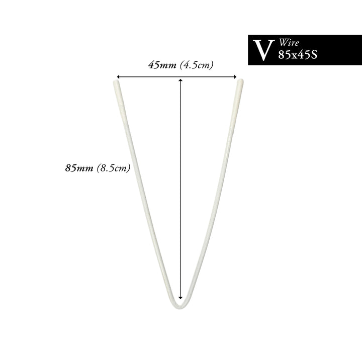 85MM x 45MM NYLON-COATED V-WIRE