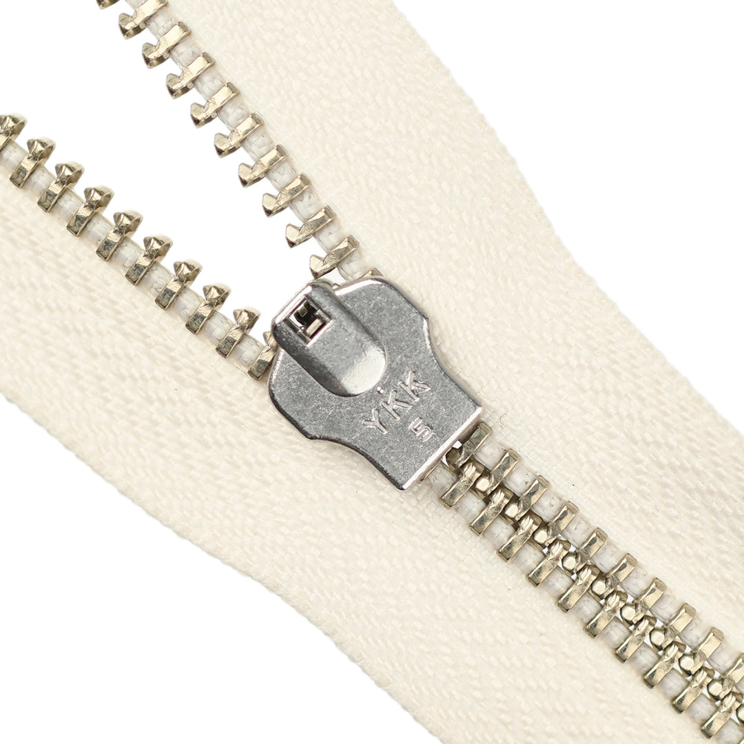 YKK JEAN ZIP NO.5 NICKEL COL 571 CALICO