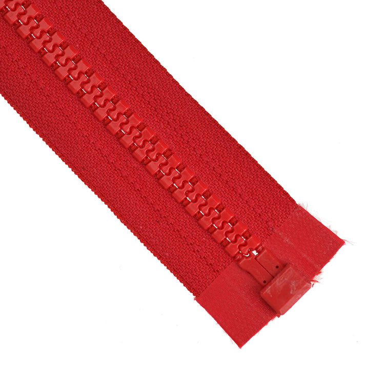 YKK VISLON OPEN-END ZIP NO.10 COL 519 RED