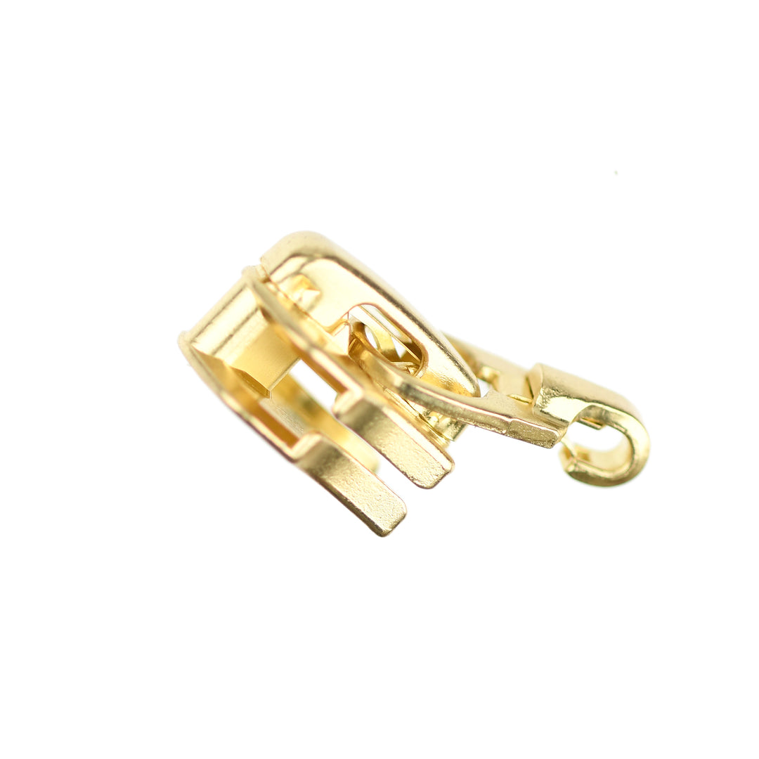 CRAMPER SLIDER FOR YKK METAL ZIPS - GOLD