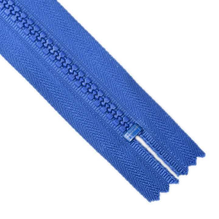 CHUNKY CLOSED-END ZIP NO.5 COL BRIGHT BLUE
