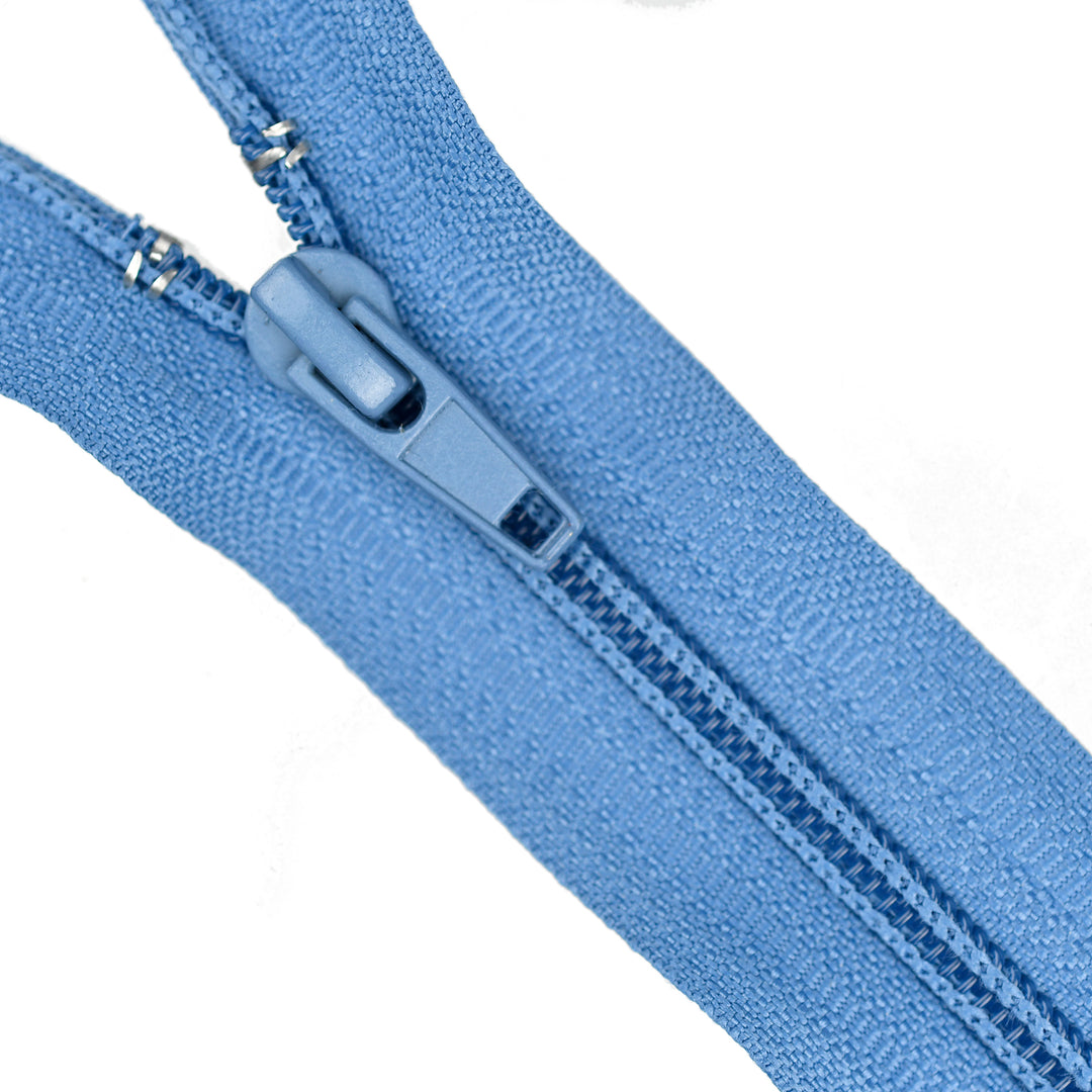 NYLON CLOSED-END NO.5 ZIP COL STORM BLUE
