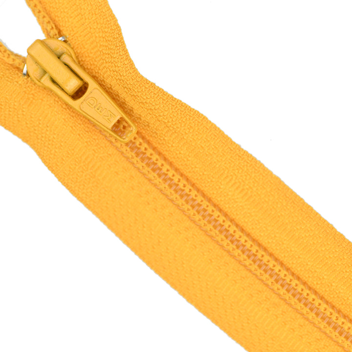NYLON CLOSED-END NO.5 ZIP COL GOLD