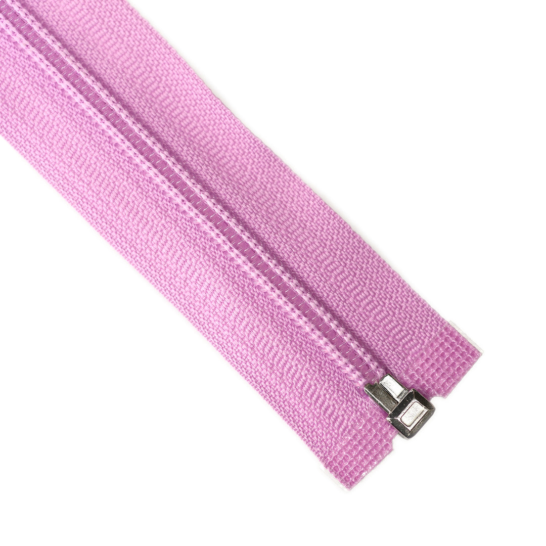 NYLON OPEN-END ZIP NO.5 COL WISTERIA