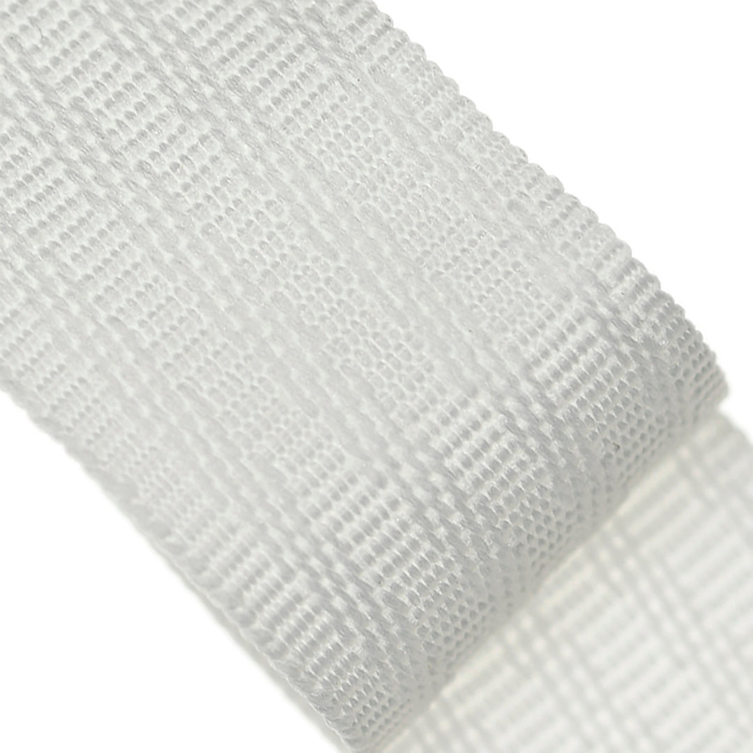 POLY HERRINGBONE TAPE NATURAL WHITE