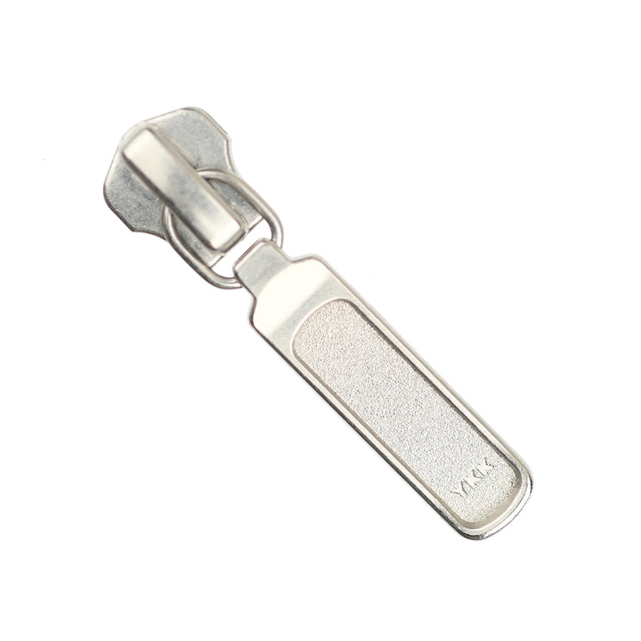 RECTANGULAR LONG SLIDER FOR YKK METAL ZIPS - NICKEL