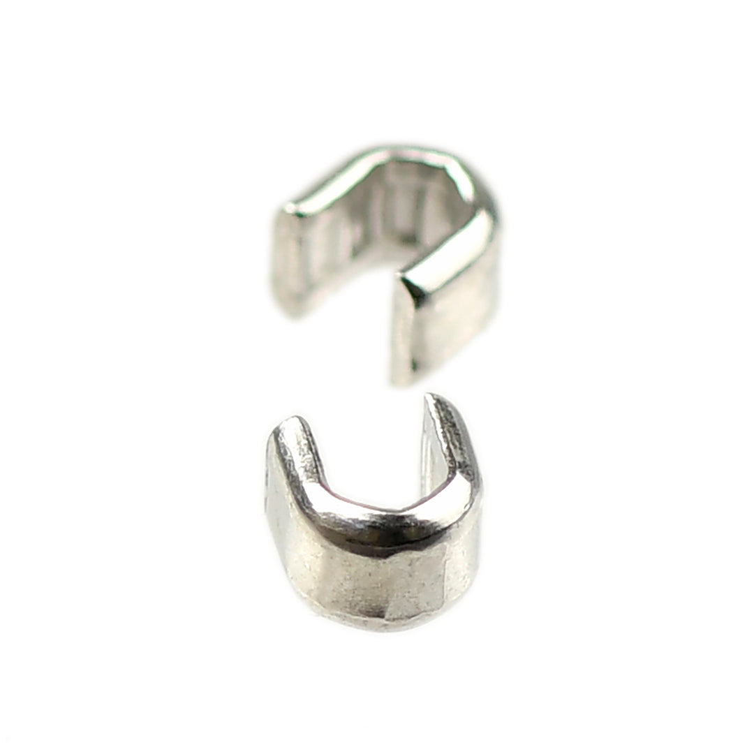 YKK NO.7 METAL TOP-STOP NICKEL