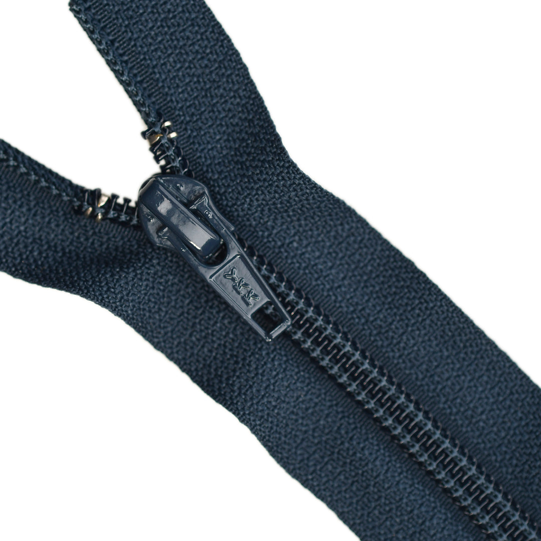 YKK NYLON OPEN-END ZIP NO.5 COL 560 NAVY