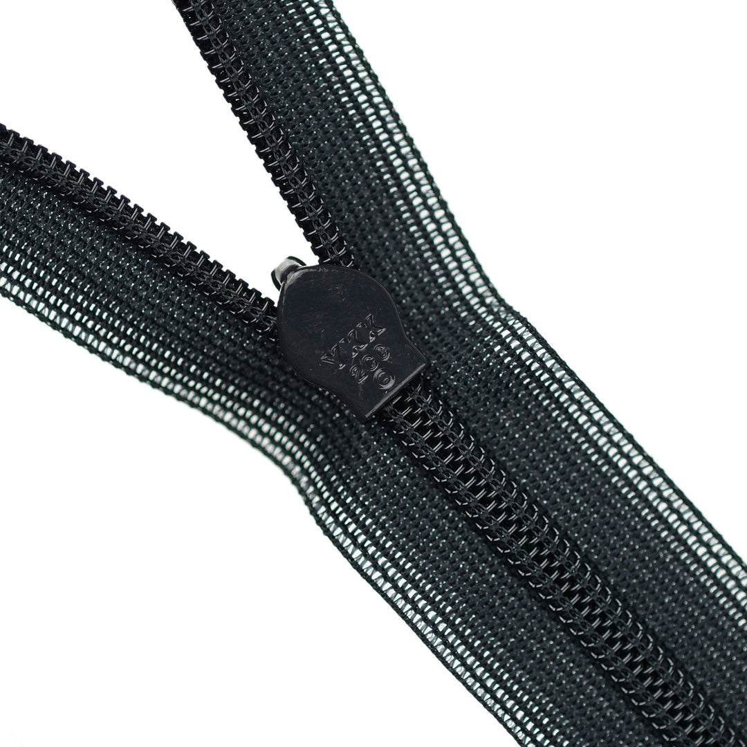YKK INVISIBLE MESH ZIP COL 158 DARK PRUSSIAN BLUE