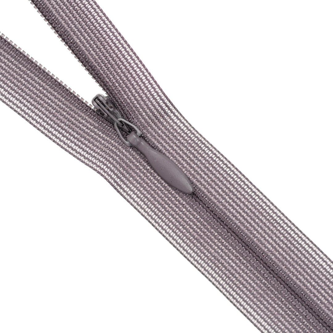 YKK INVISIBLE MESH ZIP COL 213 PINK TERRACOTTA