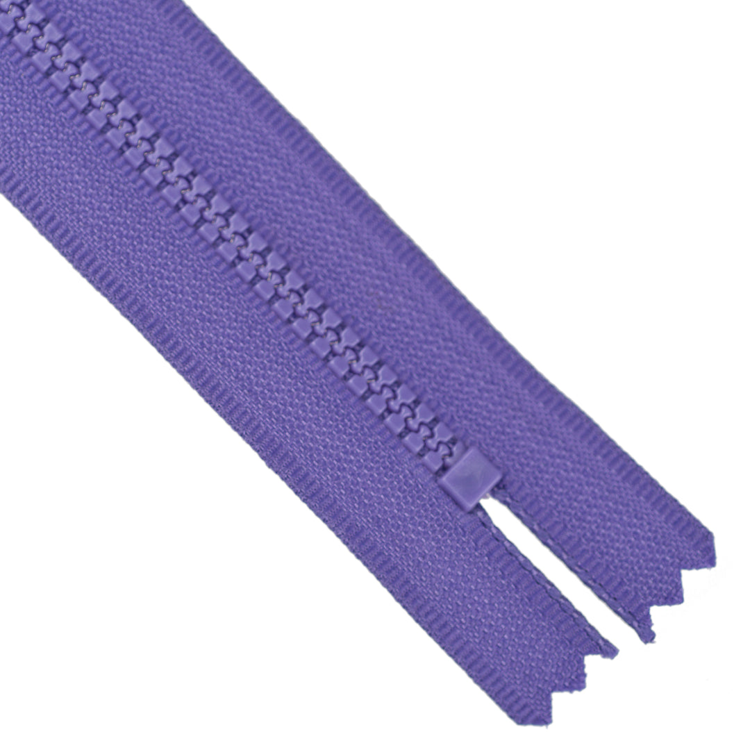 CHUNKY CLOSED-END ZIP NO.3 COL PURPLE