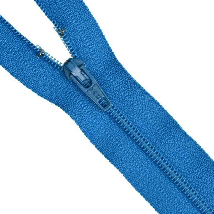 YKK NYLON CLOSED-END ZIP NO.3 COL 836 COBALT