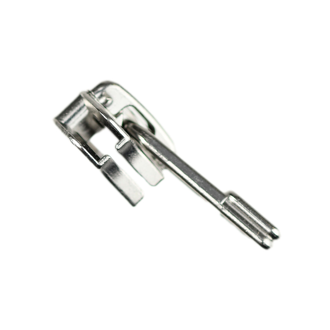 WIRE PULL SLIDER FOR YKK METAL ZIPS - NICKEL