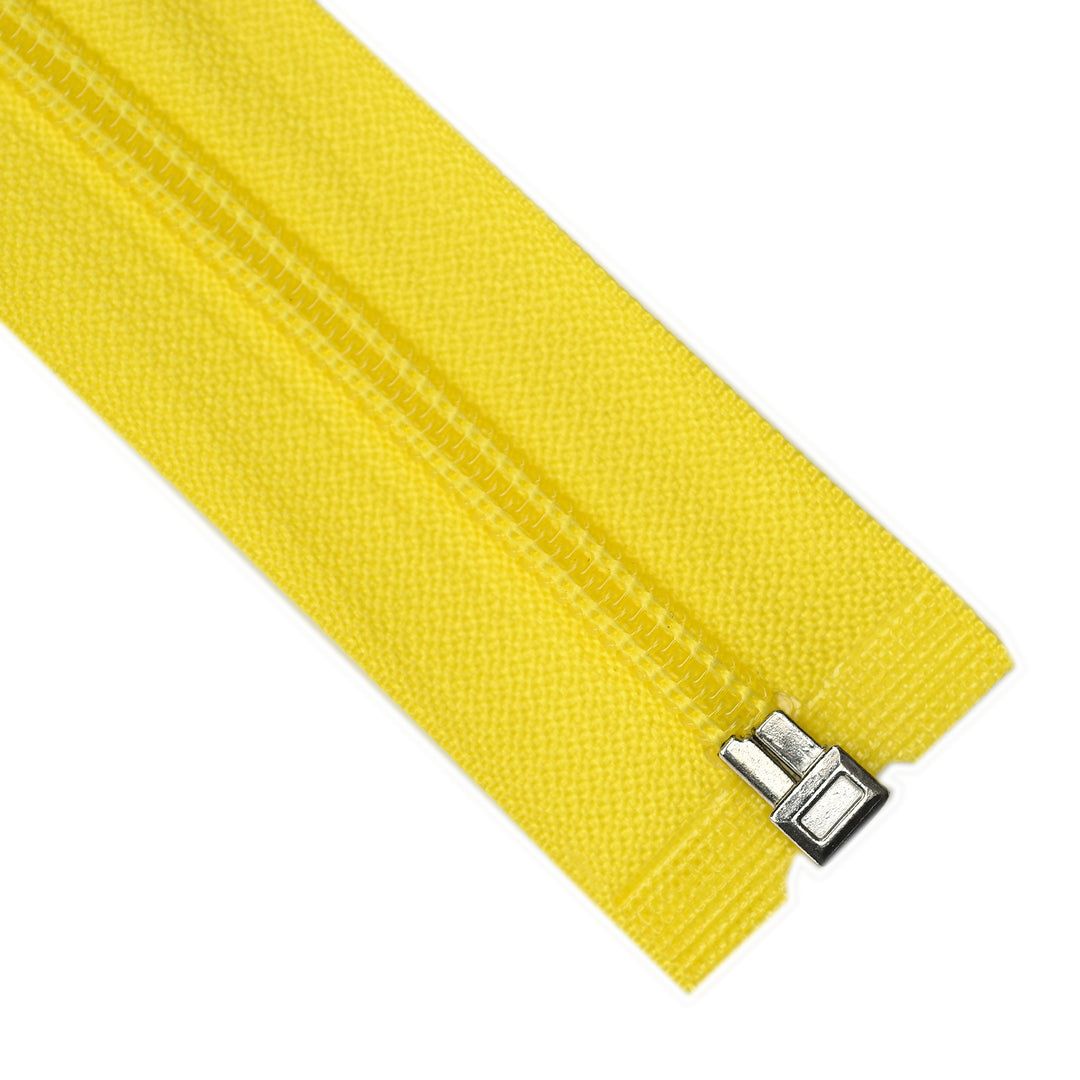 NYLON OPEN-END ZIP NO.5 COL BRIGHT YELLOW