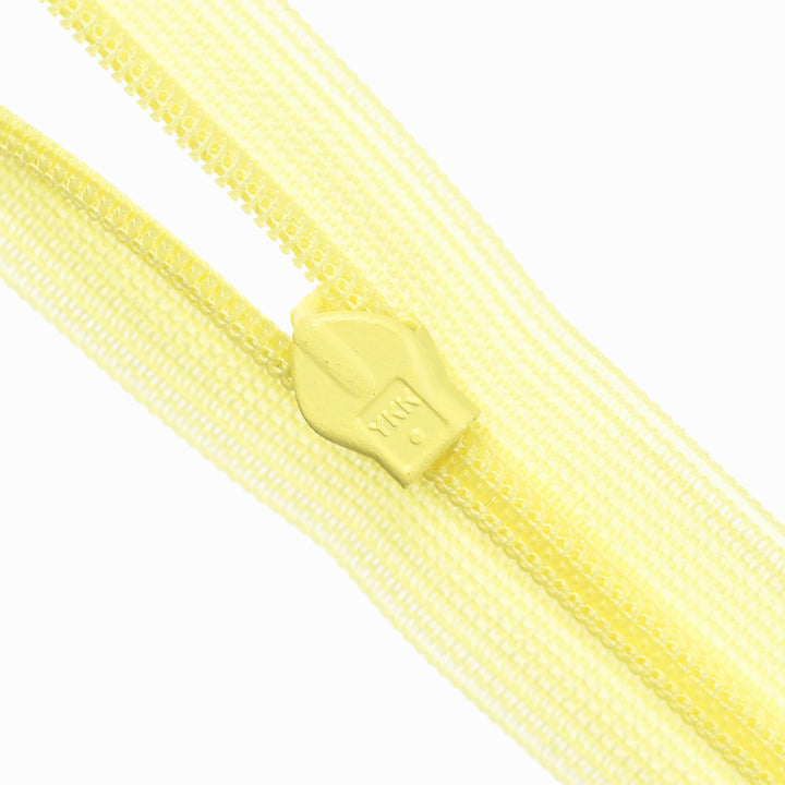 YKK INVISIBLE MESH ZIP COL 054 BUTTER YELLOW