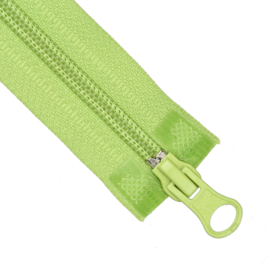 NYLON NO.5 OPEN-END TWO-WAY ZIP COL SPRING GREEN