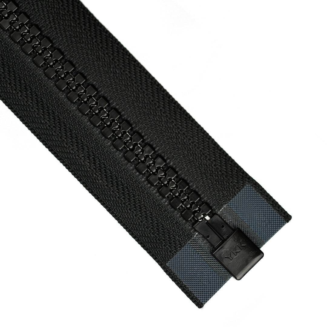 YKK VISLON OPEN-END ZIP NO.10 (WATERPROOF SLIDER) COL 580 BLACK