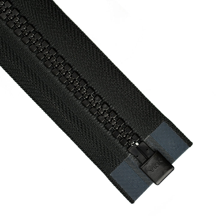 YKK VISLON OPEN-END ZIP NO.10 (WATERPROOF SLIDER) COL 580 BLACK