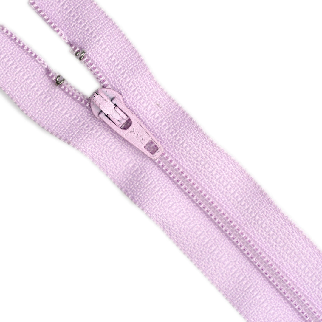 YKK NYLON CLOSED-END ZIP NO.3 COL 552 AMETHYST