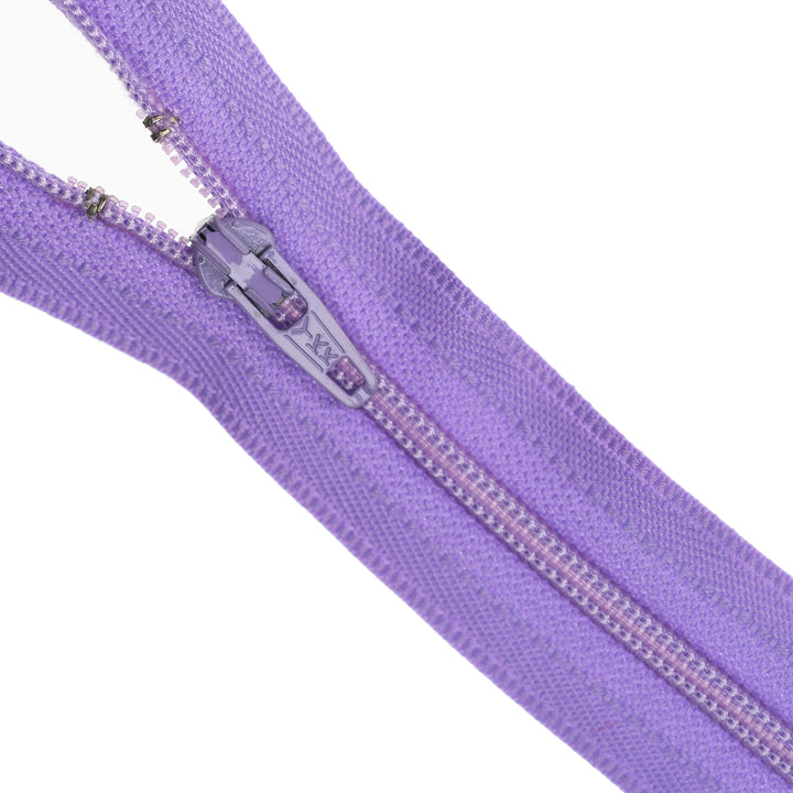 YKK NYLON CLOSED-END ZIP NO.3 COL 862 BRIGHT LAVENDER