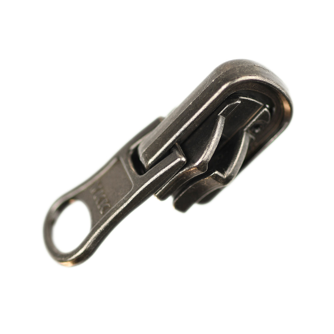 REVERSIBLE SLIDER FOR YKK NYLON COIL ZIPS - ANTIQUE NICKEL