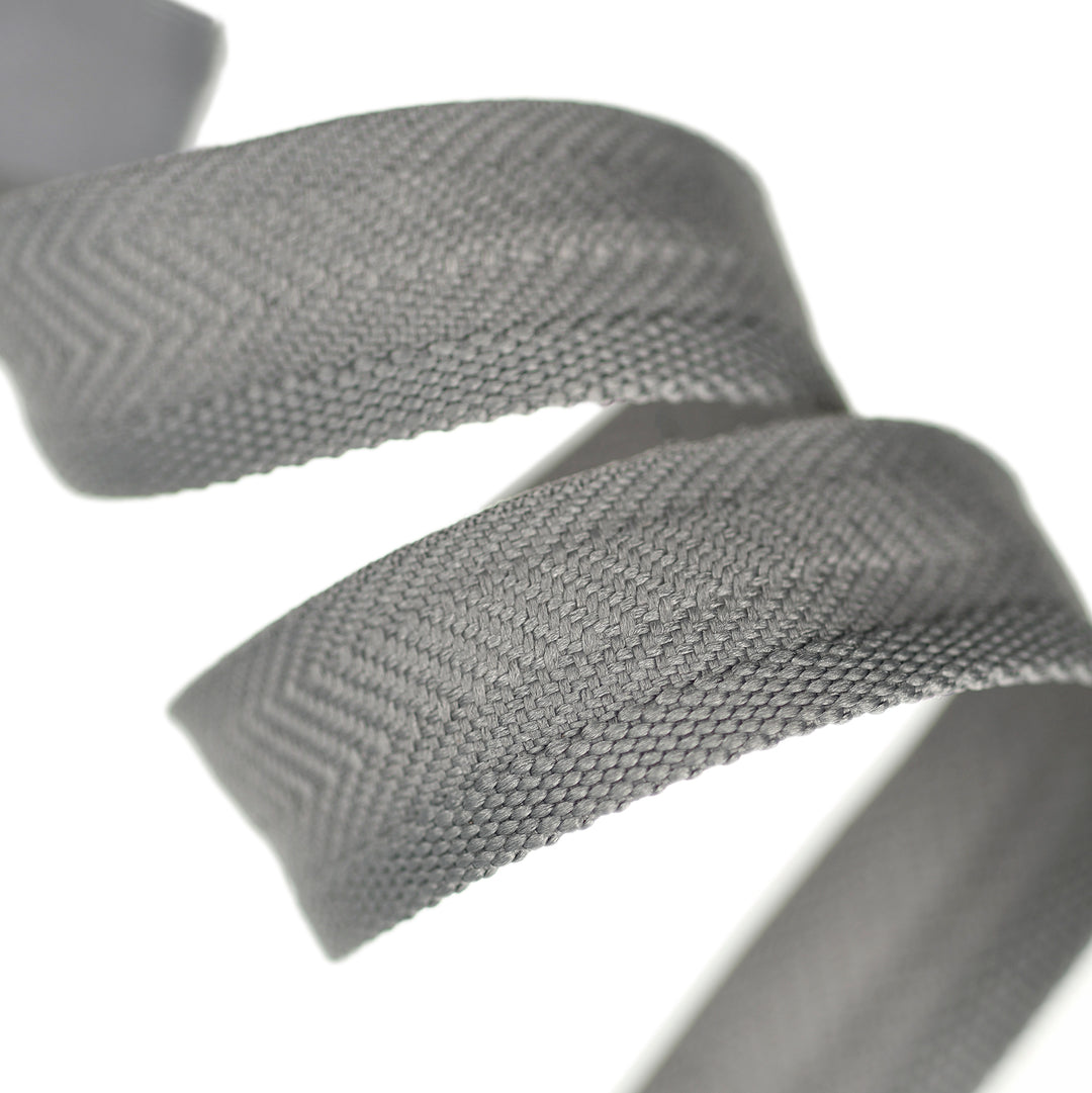 15MM KICK TAPE FOR HEMMING PANTS, COATS & JACKETS GREY