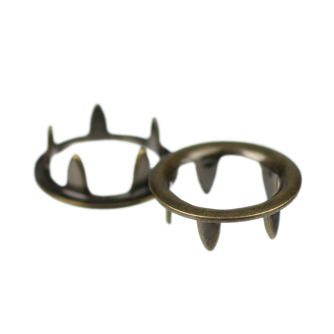 METAL OPEN PRONG ANTIQUE GOLD