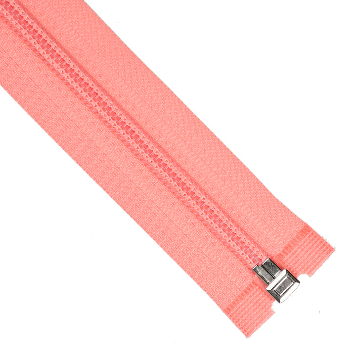 NYLON OPEN-END ZIP NO.5 COL CORAL