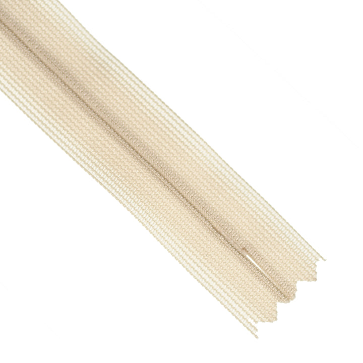 YKK INVISIBLE MESH ZIP COL 572 OATMEAL