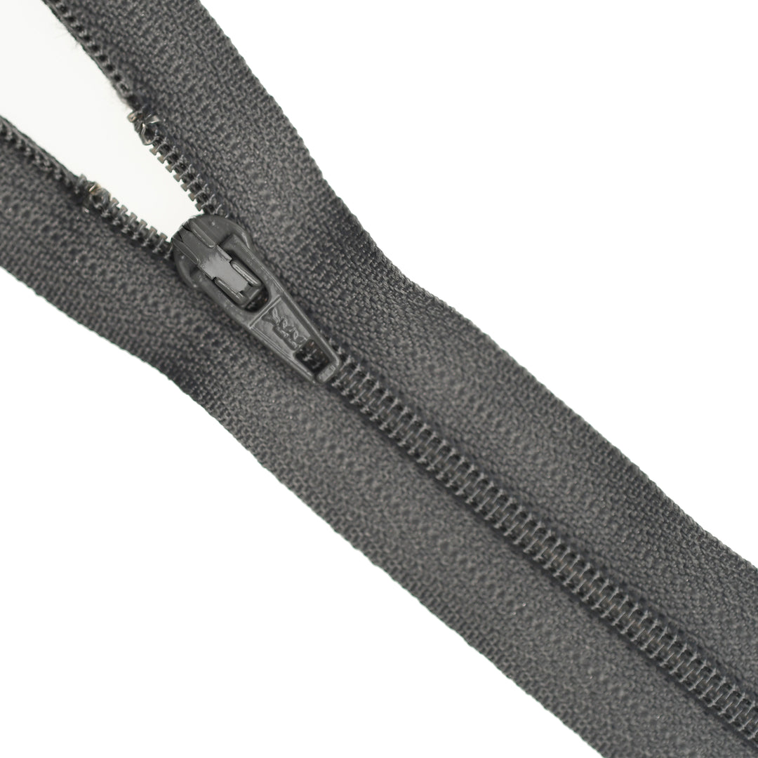 YKK NYLON CLOSED-END ZIP NO.3 COL 860 ELEPHANT GREY