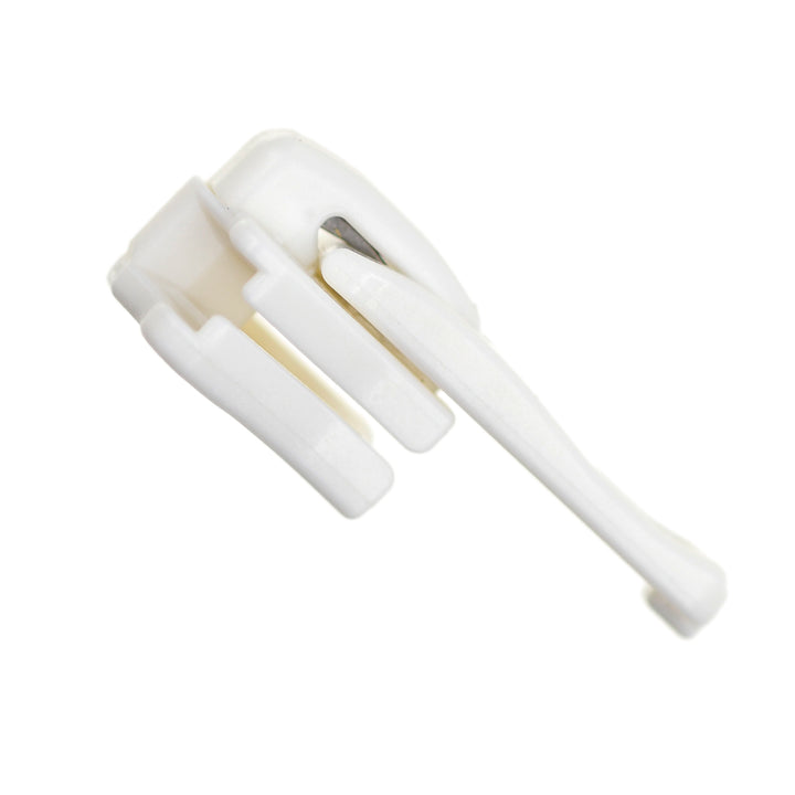 WATERPROOF SLIDER FOR YKK VISLON ZIPS - WHITE