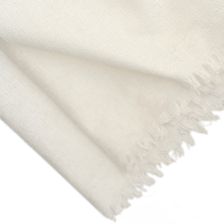 90CM WHISPER-LUXE 85GSM HEAVYWEIGHT WOVEN WEFT FUSING NATURAL WHITE