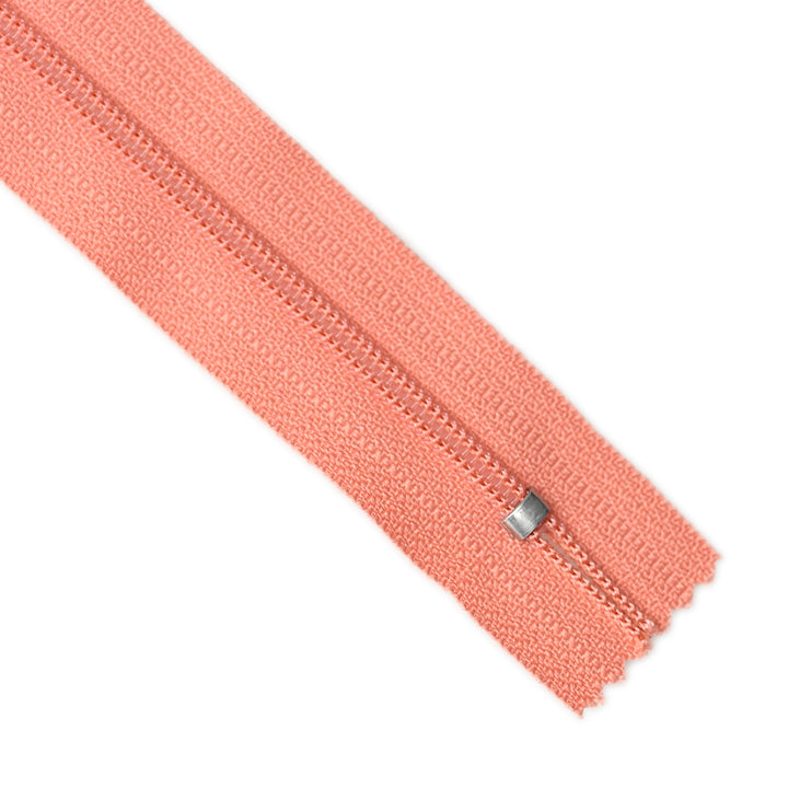 YKK NYLON CLOSED-END ZIP NO.3 COL 813 LIGHT CORAL
