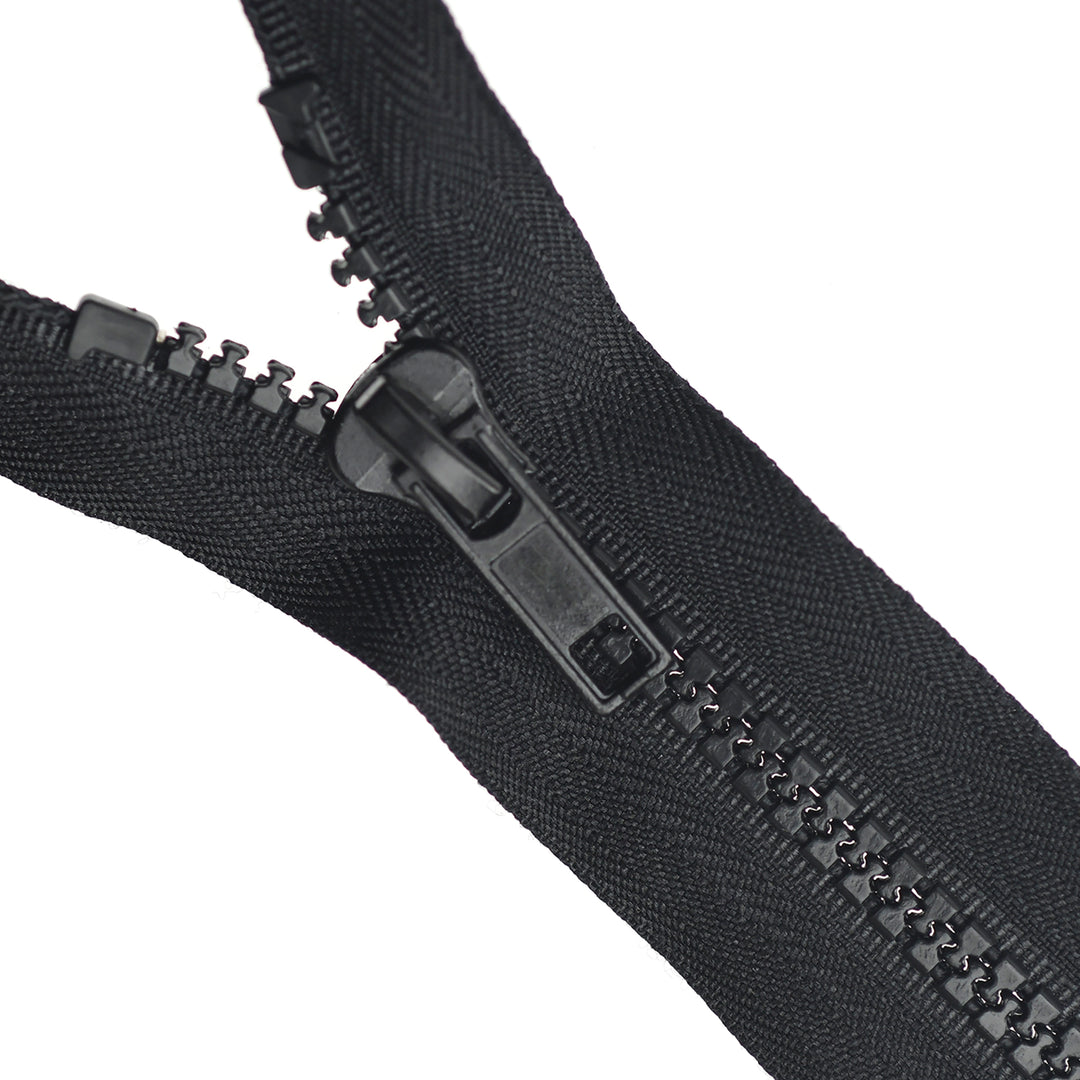 CHUNKY OPEN-END ZIP NO.5 COL BLACK