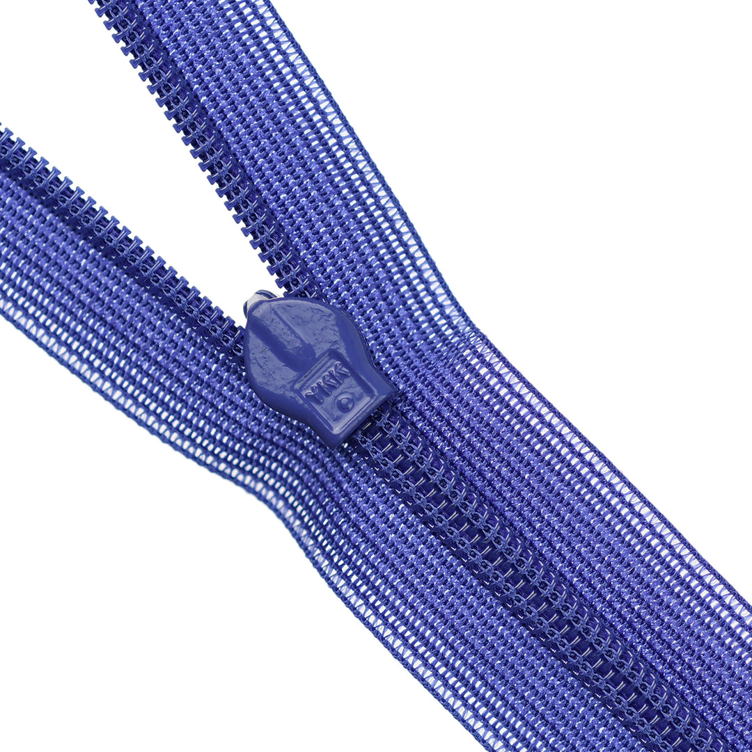 YKK INVISIBLE MESH ZIP COL 278 DARK VIOLET