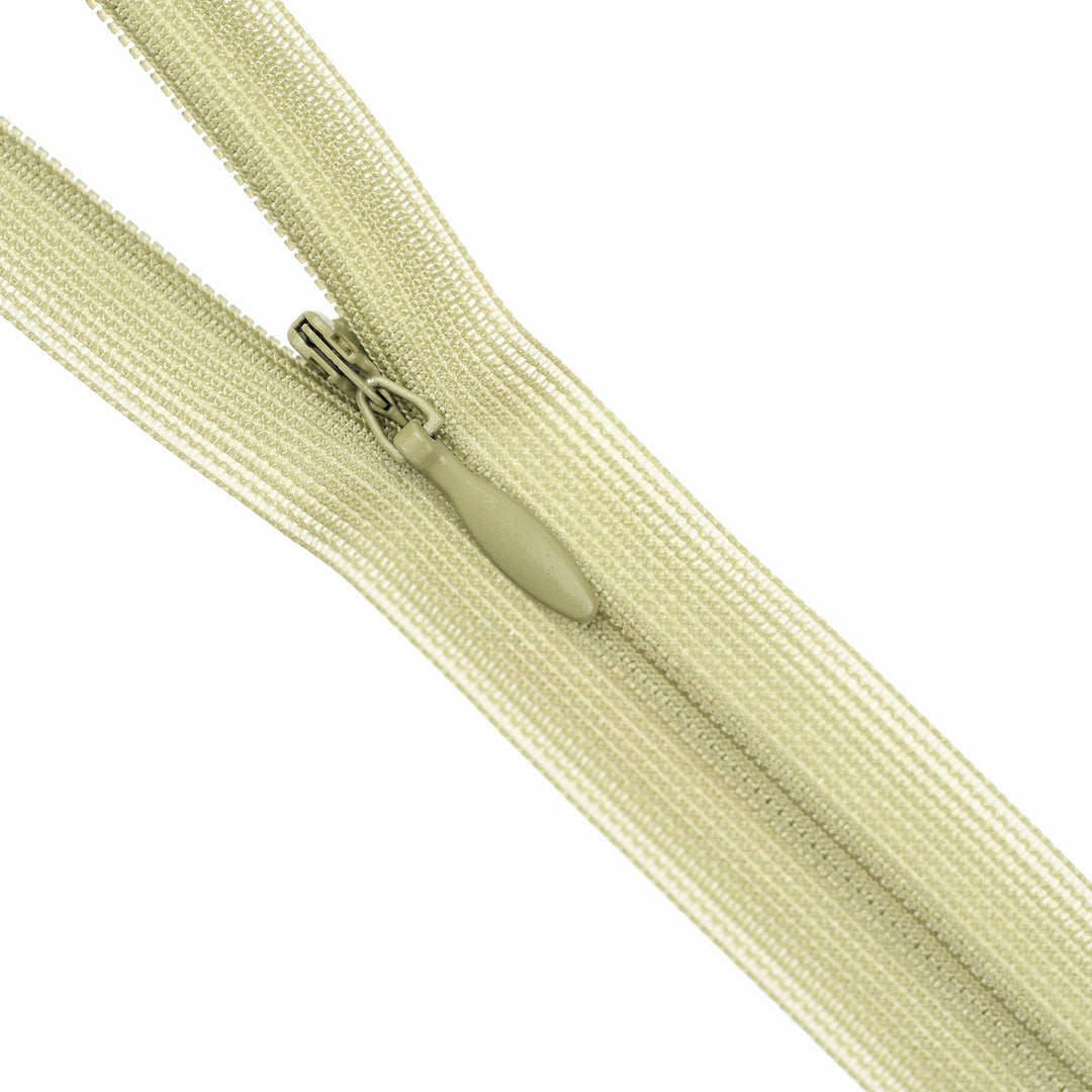 YKK INVISIBLE MESH ZIP COL 883 ARTICHOKE