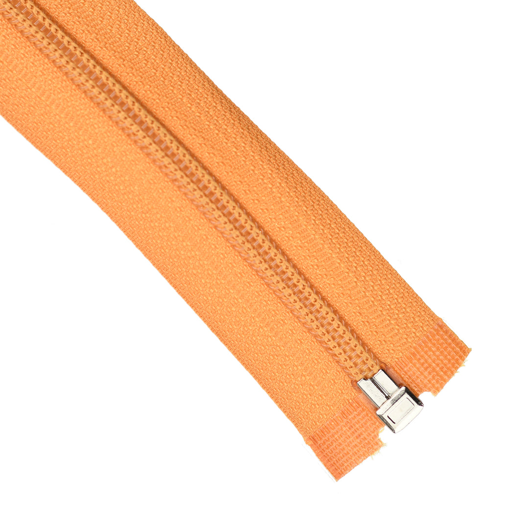 NYLON OPEN-END ZIP NO.5 COL PUMPKIN