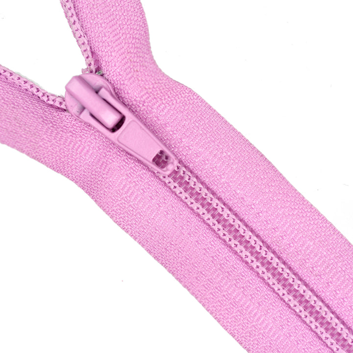 NYLON NO.5 OPEN-END TWO-WAY ZIP COL WISTERIA