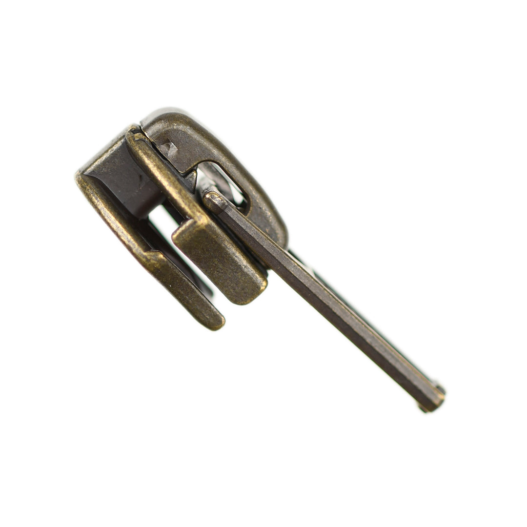 STANDARD SLIDER FOR YKK NYLON COIL ZIPS - ANTIQUE GOLD