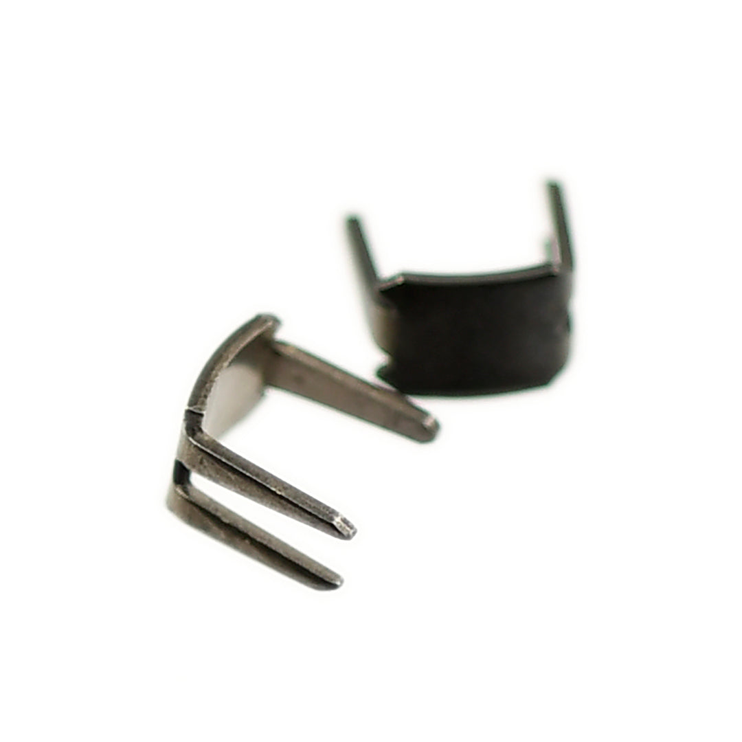 YKK NO.8 NYLON ZIP TOP-STOP ANTIQUE NICKEL