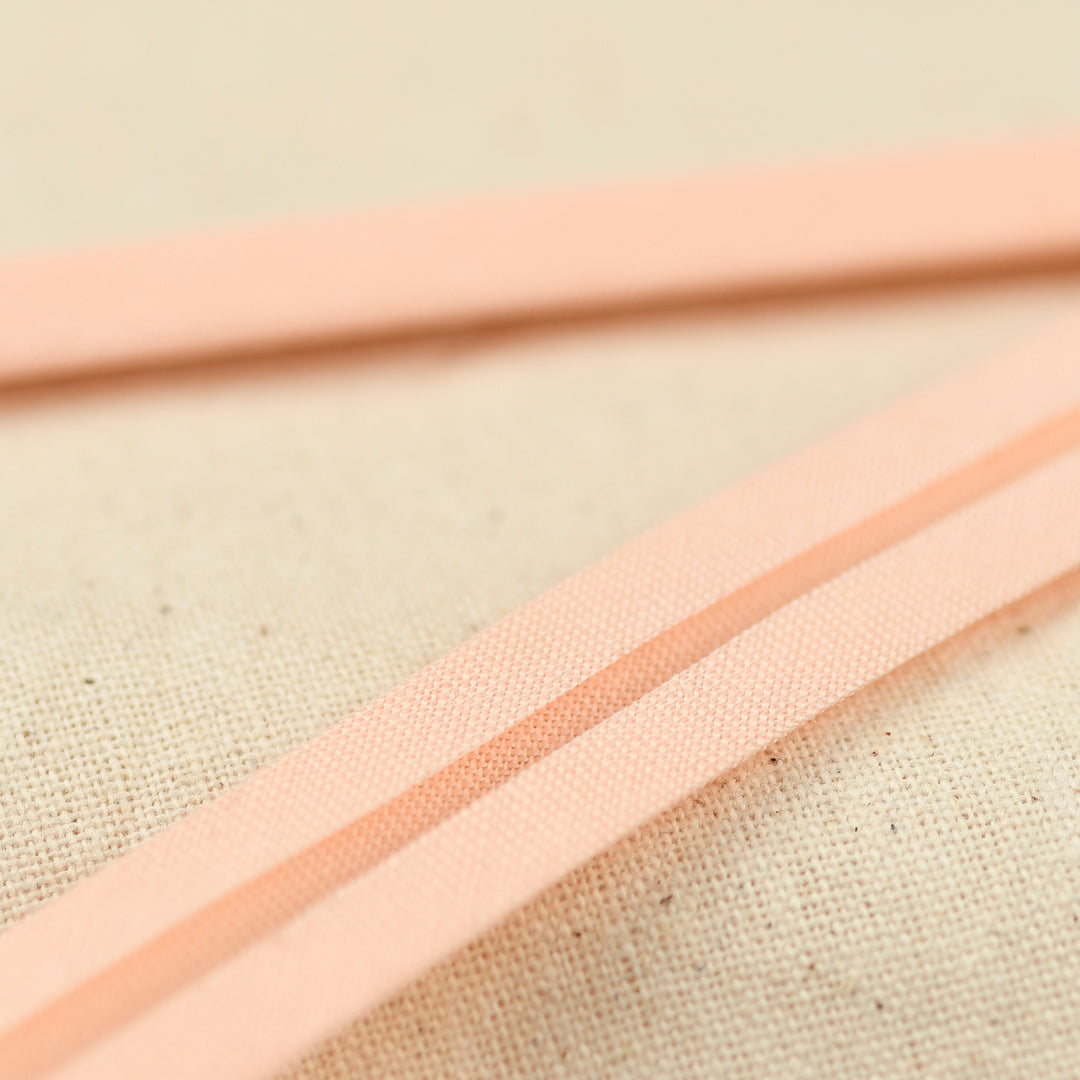 POLY-COTTON BIAS BINDING APRICOT