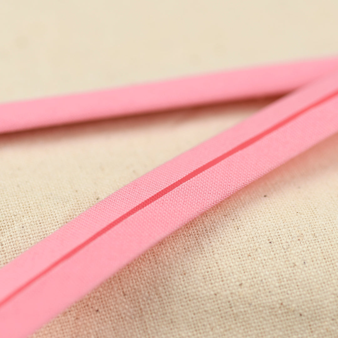 POLY-COTTON BIAS BINDING BLUSH