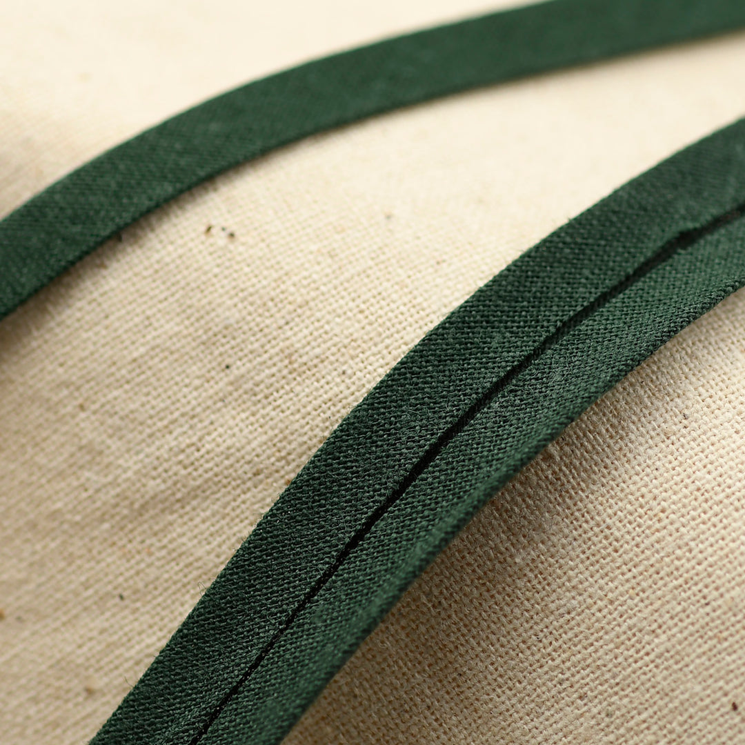 POLY-COTTON BIAS BINDING BOTTLE GREEN