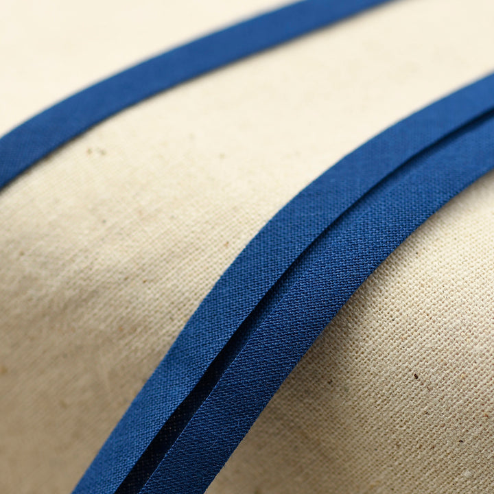 POLY-COTTON BIAS BINDING COBALT