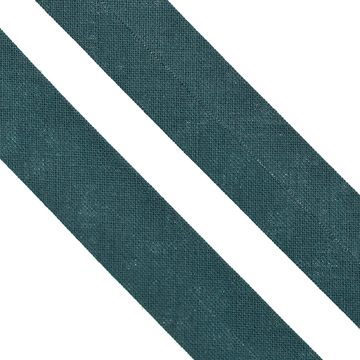 POLY-COTTON BIAS BINDING DARK TEAL