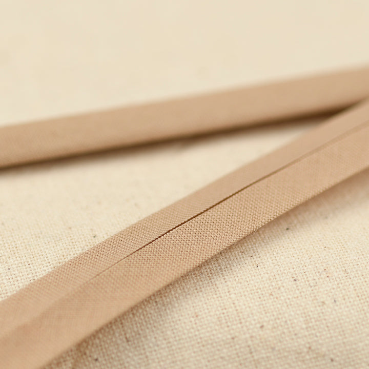 POLY-COTTON BIAS BINDING DRIFTWOOD